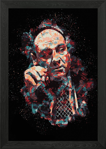 Toni soprano framed wall art - soprano,