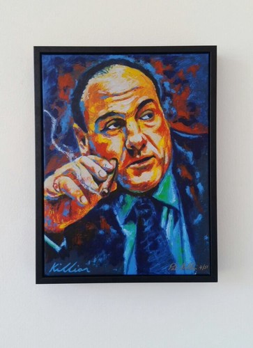 Tony soprano canvas art - tony, print