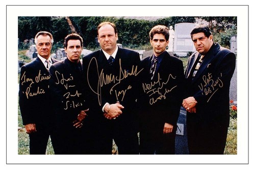 The sopranos cast signed photo - cast,