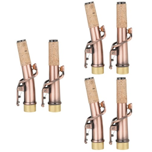6pcs brass soprano sax - brass, metal