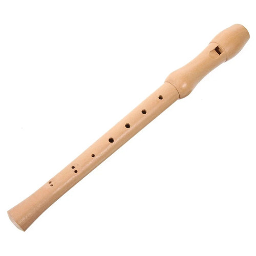 Wooden hole soprano recorder - hole,